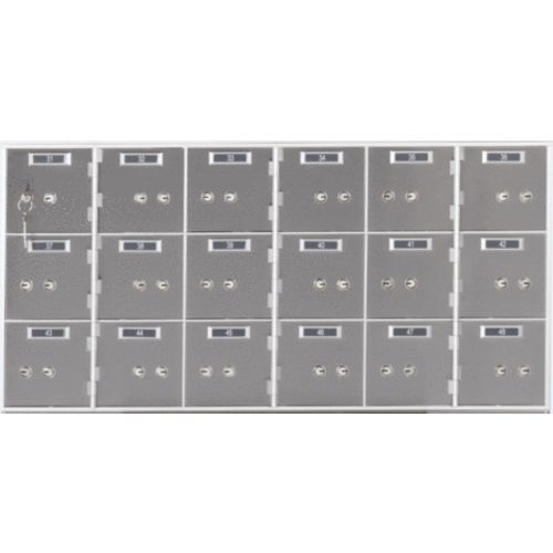 Safe and Vault Safe Deposit Boxes 18 - 5x5 Openings